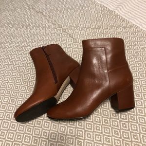 Cole Haan Leather Ankle Boots